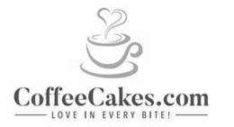 COFFEECAKES.COM LOVE IN EVERY BITE! logo