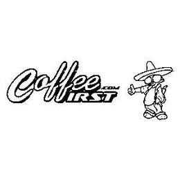 COFFEEFIRST.COM A BUSINESS YOU CAN BE PROUD OF! logo