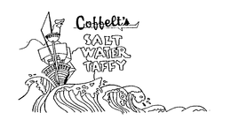COFFELT'S SALT WATER TAFFY logo