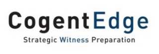 COGENT EDGE STRATEGIC WITNESS PREPARATION logo