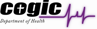 COGIC DEPARTMENT OF HEALTH logo