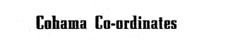 COHAMA CO-ORDINATES logo
