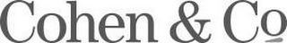 COHEN & CO logo