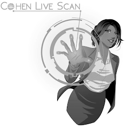 COHEN LIVE SCAN logo