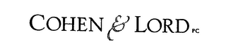 COHEN & LORD PC logo