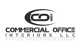 COI COMMERCIAL OFFICE INTERIORS LLC OFFICE SPACE REIMAGINED logo