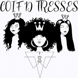 COIF'D TRESSES logo