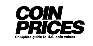 COIN PRICES COMPLETE GUIDE TO U.S. COINVALUES logo