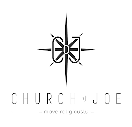 COJ CHURCH OF JOE MOVE RELIGIOUSLY logo