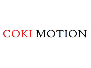 COKI MOTION logo