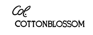 COL. COTTON BLOSSOM logo