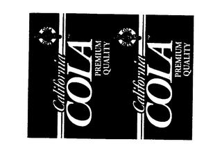 COLA SUPERIOR TASTE CALIFORNIA COLA PREMIUM QUALITY logo
