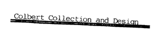 COLBERT COLLECTION AND DESIGN logo
