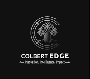 COLBERT EDGE INNOVATION. INTELLIGENCE. IMPACT. logo