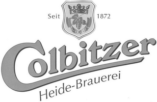 COLBITZER HEIDE-BRAUEREI SEIT 1872 logo
