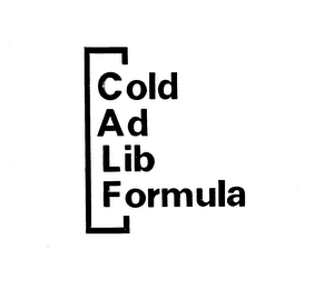 COLD AD LIB FORMULA logo