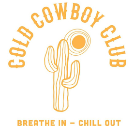 COLD COWBOY CLUB BREATH IN - CHILL OUT logo