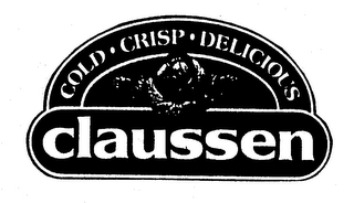 COLD CRISP DELICIOUS CLAUSSEN logo