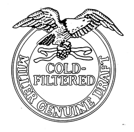COLD-FILTERED MILLER GENUINE DRAFT