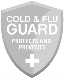 COLD & FLU GUARD PROTECTS AND PREVENTS logo