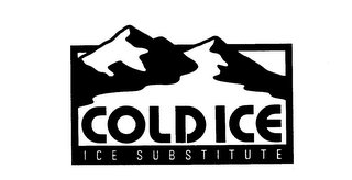 COLD ICE ICE SUBSTITUTE logo