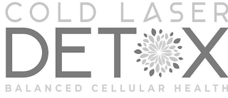 COLD LASER DETOX BALANCED CELLULAR HEALTH logo