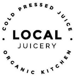 · COLD PRESSED JUICE · LOCAL JUICERY ORGANIC KITCHEN logo