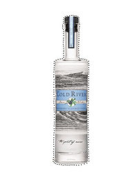 COLD RIVER BLUEBERRY FLAVORED VODKA MAINE BLUEBERRY CR THE SPIRIT OF MAINE logo