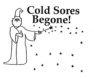 COLD SORES BEGONE! logo