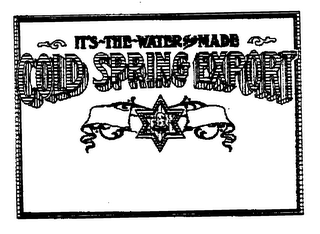COLD SPRING EXPORT logo