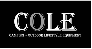 COLE CAMPING OUTDOOR LIFESTYLE EQUIPMENT logo