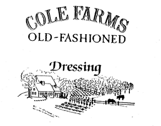 COLE FARMS OLD-FASHIONED DRESSING logo