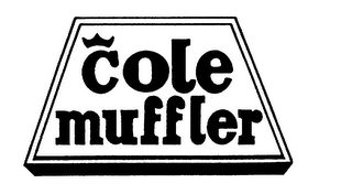 COLE MUFFLER logo