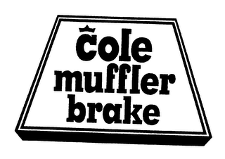 COLE MUFFLER BRAKE logo