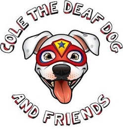 COLE THE DEAF DOG AND FRIENDS logo