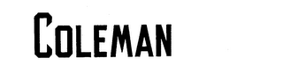COLEMAN logo