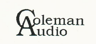 COLEMAN AUDIO logo