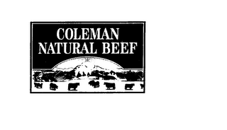 COLEMAN NATURAL BEEF logo