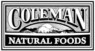 COLEMAN NATURAL FOODS logo