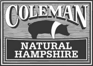 COLEMAN NATURAL HAMPSHIRE logo