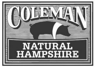 COLEMAN NATURAL HAMPSHIRE logo