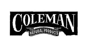 COLEMAN NATURAL PRODUCTS logo