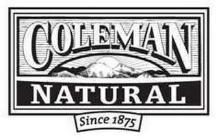 COLEMAN NATURAL* SINCE 1875 logo