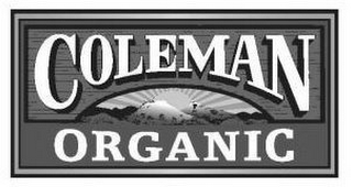 COLEMAN ORGANIC logo