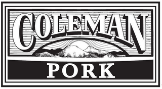 COLEMAN PORK logo