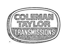 COLEMAN TAYLOR TRANSMISSIONS logo