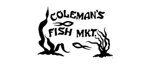 COLEMAN'S FISH MKT. logo