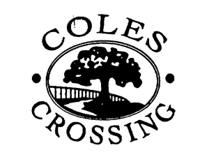 COLES CROSSING logo