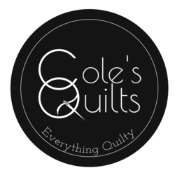 COLE'S QUILTS EVERYTHING QUILTY logo