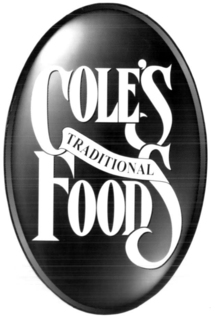 COLE'S TRADITIONAL FOODS logo